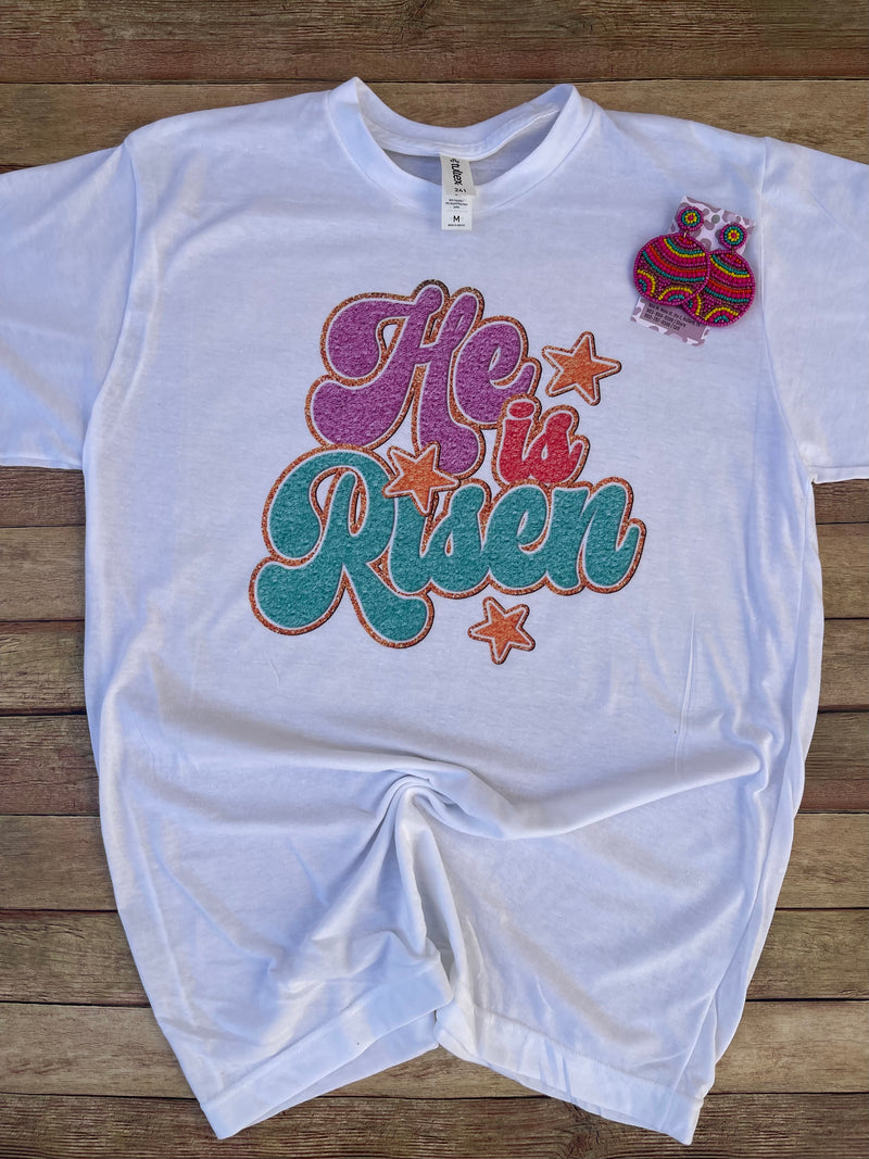 He Is Risen Tee