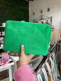 Shiraleah Terry Sol Zip Pouch - Green