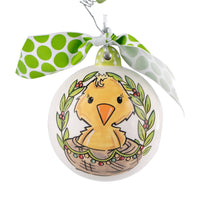 Glory Haus - Yellow Chick Baby's 1st Ornament