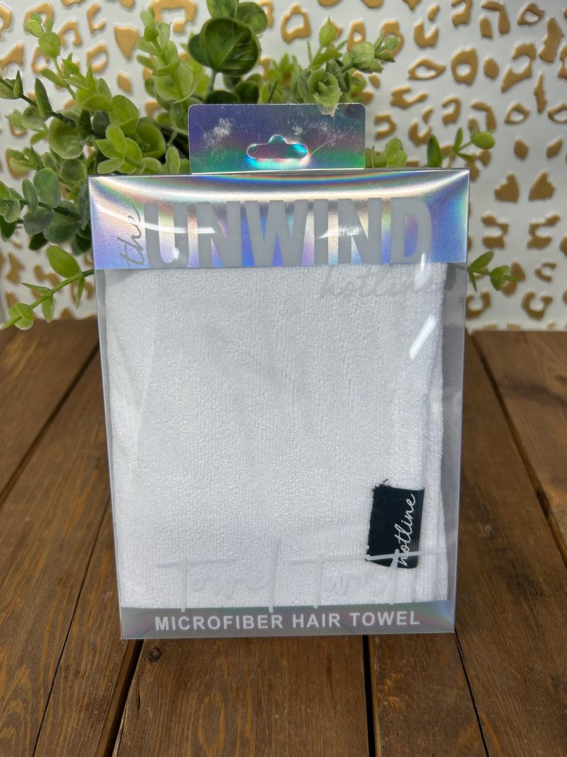 Unwind Microfiber Towel Twist