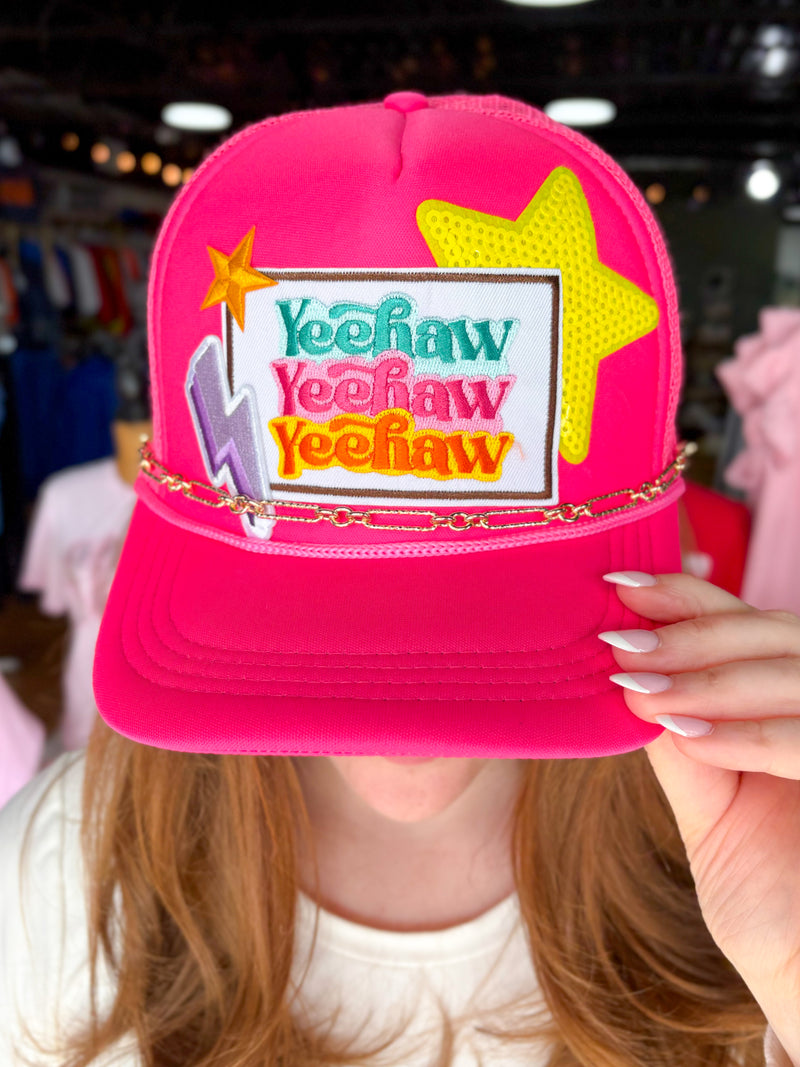 Yeehaw Patch Trucker Hat