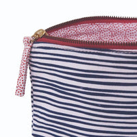 Suri Navy Pouch - Medium