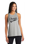 Sport-Tek Ladies Endeavor Tank - Light Gary Heather Swoosh