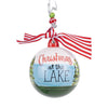 Glory Haus - Santa Christmas at the Lake Ornament