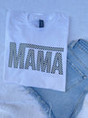 Checkered Mama Tee