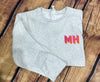 Monogrammed  Pocket Sweatshirt