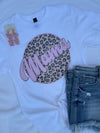 Leopard Mama Rhinestone Tee