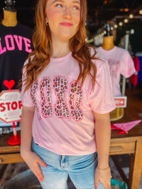 Faux Glitter XOXO Tee