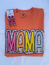 Mama Poka Dot Melon Tee