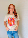 Watercolor Disco Pumpkin Tee