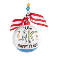 Glory Haus - Lake is My Happy Place Ornament