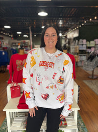 Chiefs Collage Graphic Sweatshirt