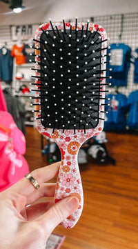 Klara Floral Paddle Brush