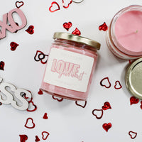 Hollowood Home and Candle - Love you most | Valentine | 8-ounce Candle