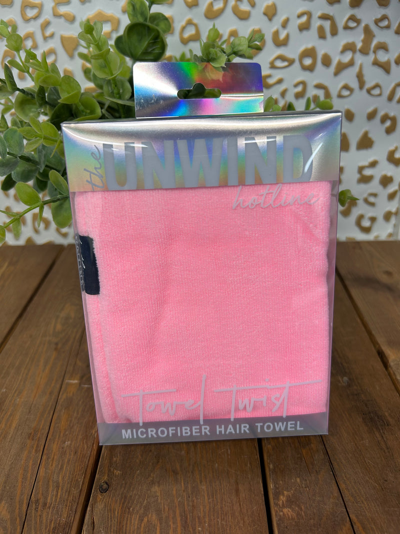 Unwind Microfiber Towel Twist