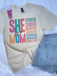 She Is Mom Tee