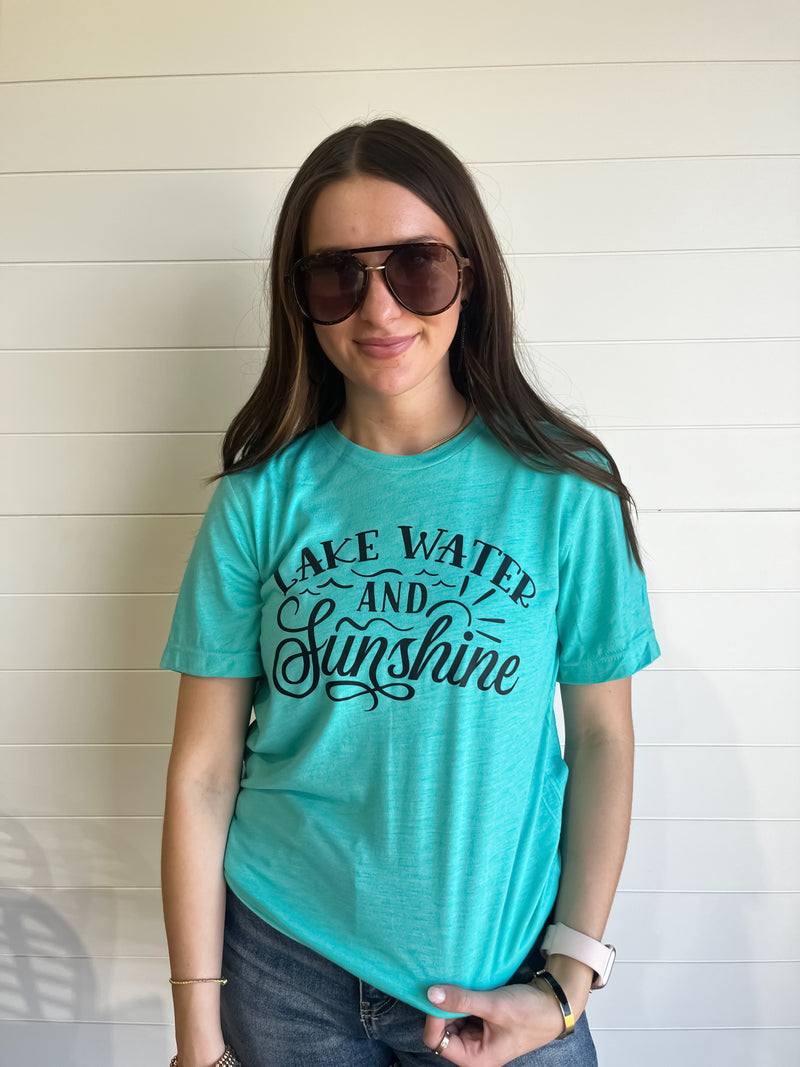 Lake Water and Sunshine Tee