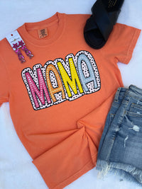 Mama Poka Dot Melon Tee