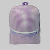 Oh Mint Small (Toddler) Backpack - Lilac Gingham