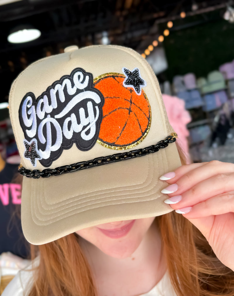 Basketball Gameday Patch Trucker Hat