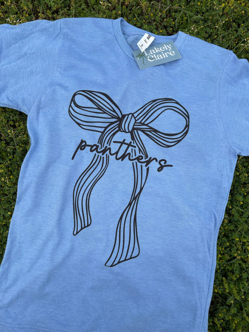 Panthers Bow Sublimation Tee