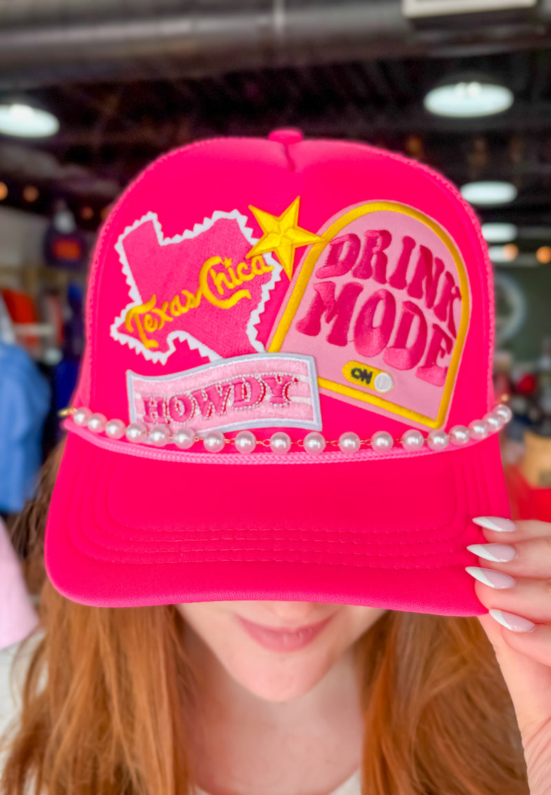 Drink Mode Patch Trucker Hat