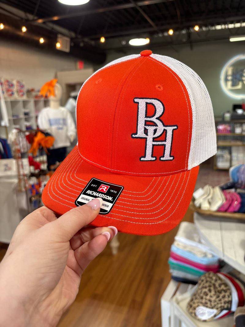 Brook Hill Richardson 112 Hat - Orange/White