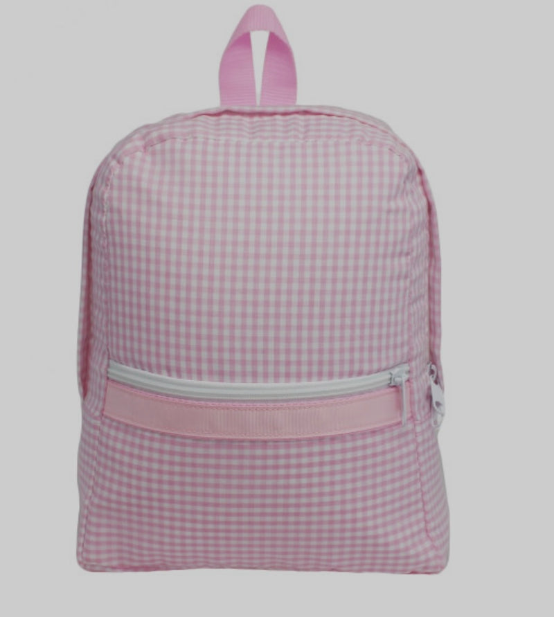 Oh Mint Small (Toddler) Backpack - Pink Gingham