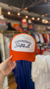 Lady Patriots Softball Embroidered Trucker Hat
