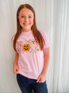 "Boo" Halloween Pink Tee