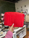 Shiraleah Red Ezra Cosmetic Pouch - Large