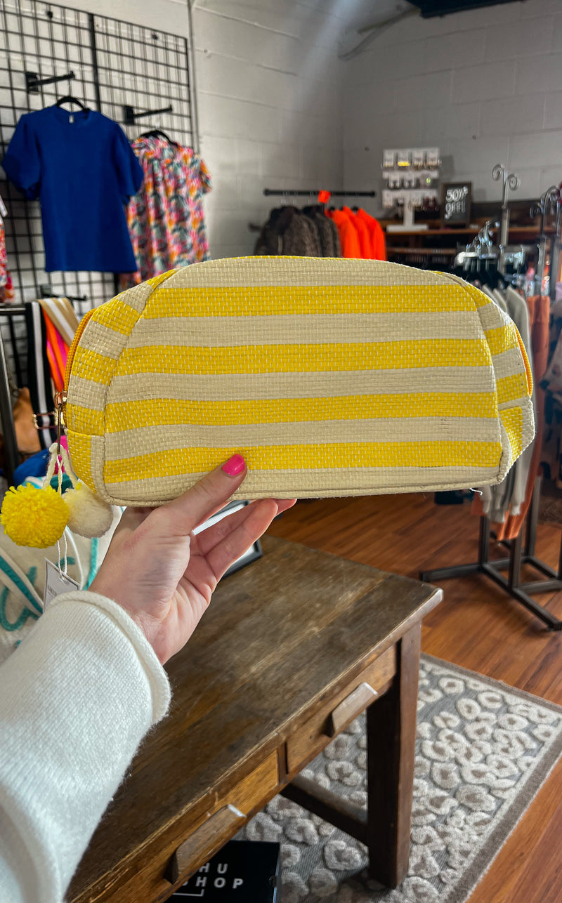 Lolita Yellow Zip Pouch