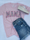 Floral Mama Light Pink Tee