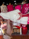 Vintage Havana White Low Top Red Back Tab and Star Sneaker