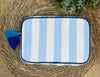 Stripe Cosmetic Bag - Perfect for Monogram