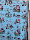 BURLEBO Swaddle - Cowboy Up - Blue