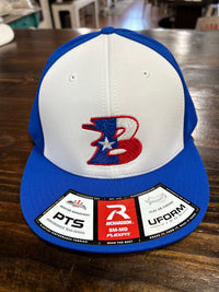 Texas Bullard B Richardson PTS30 Lite Fitted Hat - White/Royal