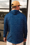 BURLEBO Performance Hoodie - Navy Speckled