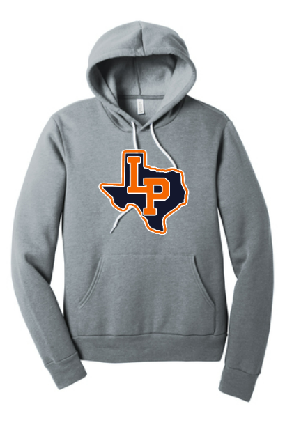 Lady Patriots Bella Hoodie - Gray Hoodie Design 1