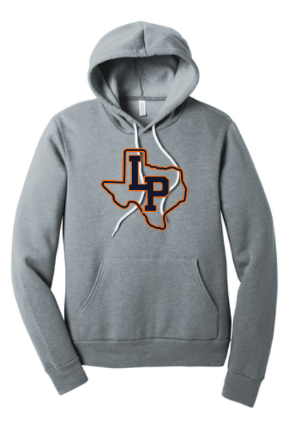 Lady Patriots Bella Hoodie - Gray Hoodie Design 4