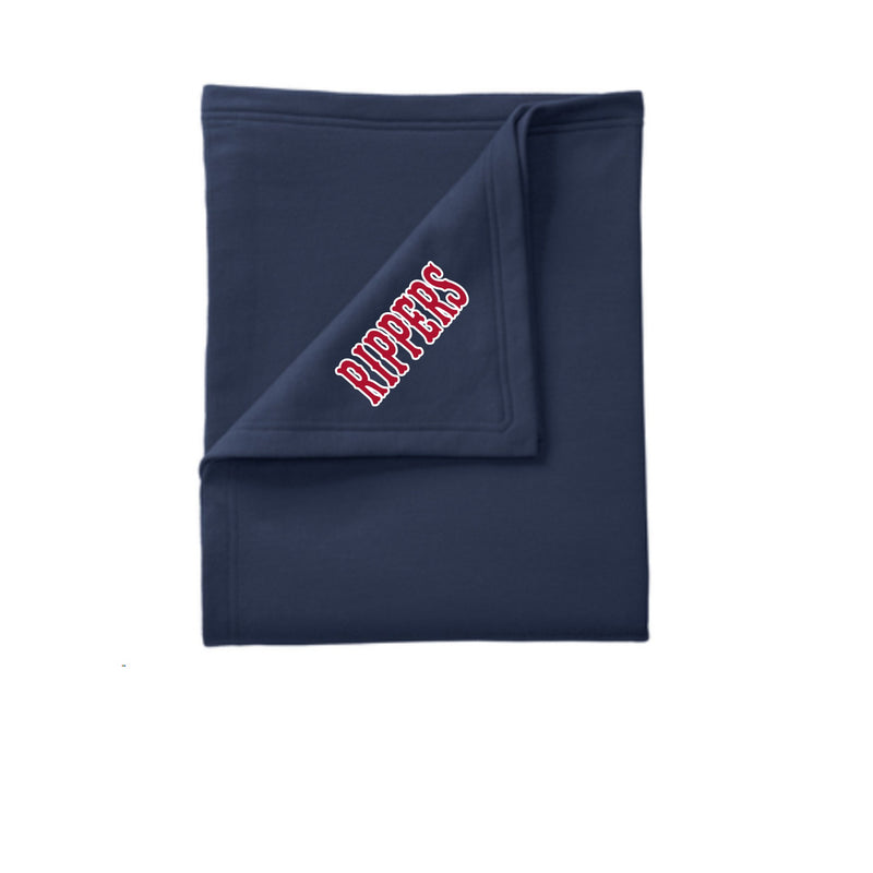 Rippers Baseball Blanket - Navy