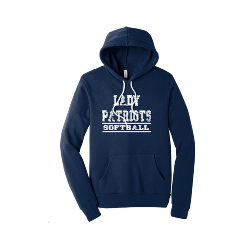 Lady Patriots Bella Hoodie - Navy