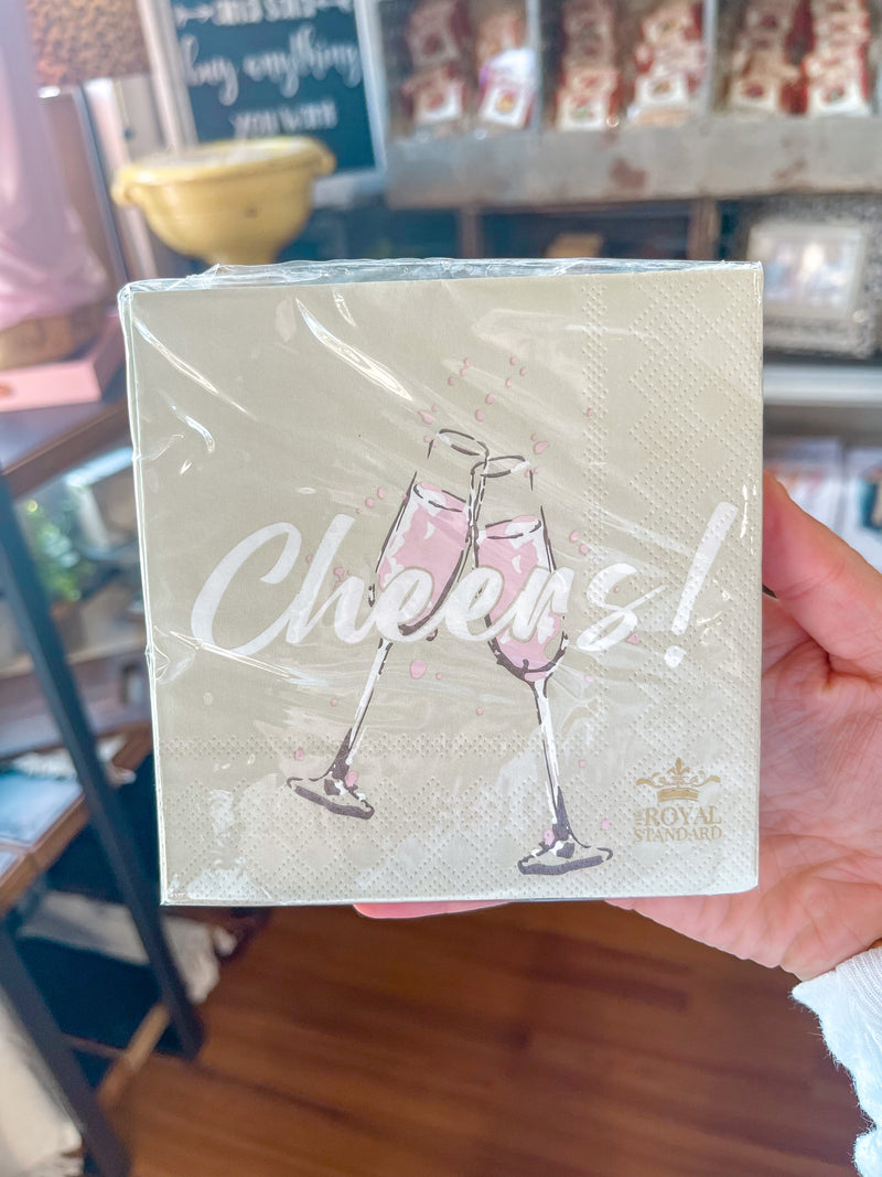 Cheers Cocktail Napkins