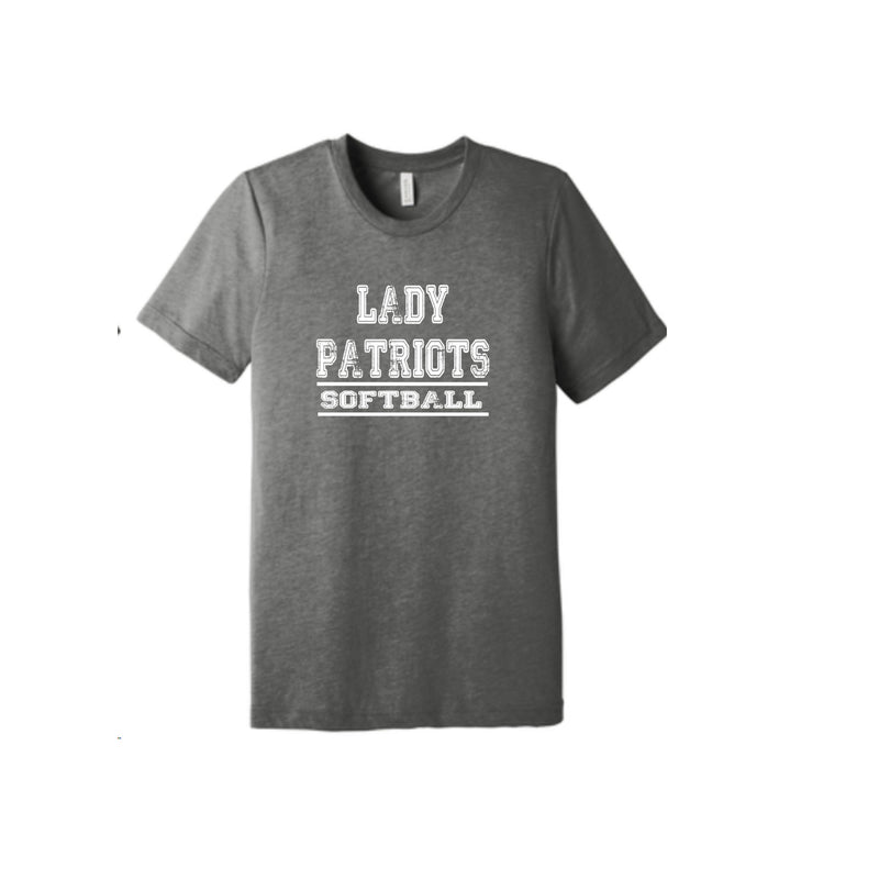 Lady Patriots Bella Canvas Tee - Gray